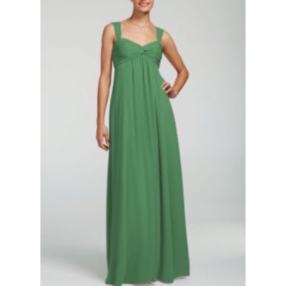 David’s Bridal Babydoll Chiffon Bridesmaid Dress